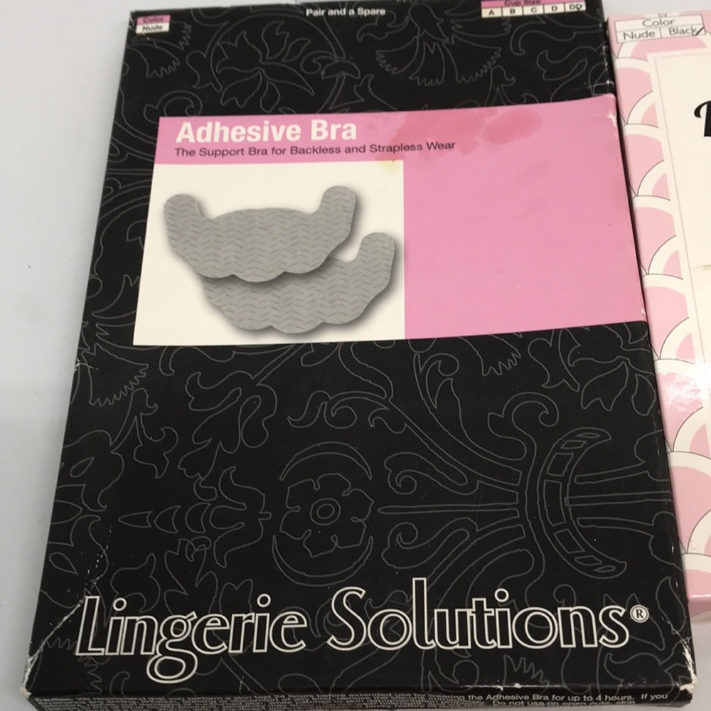 Adhesive Bra Set and Adjustable Low Back Bra Straps - Picture 2 of 5